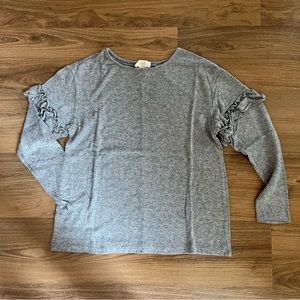 Loft grey long sleeve tee